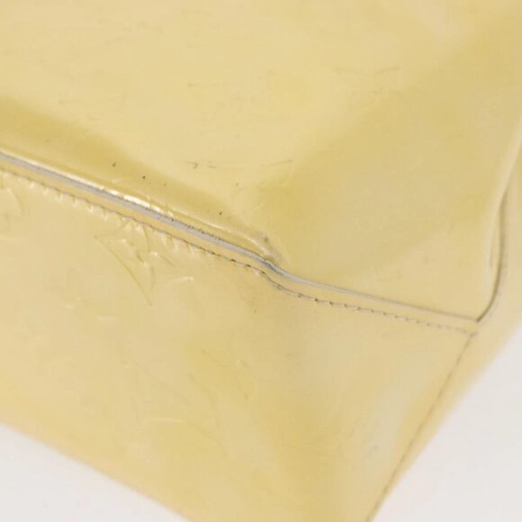 LOUIS VUITTON Monogram Vernis Reade PM Hand Bag Perle M91336 LV Auth ep12257 - Picture 2 of 16